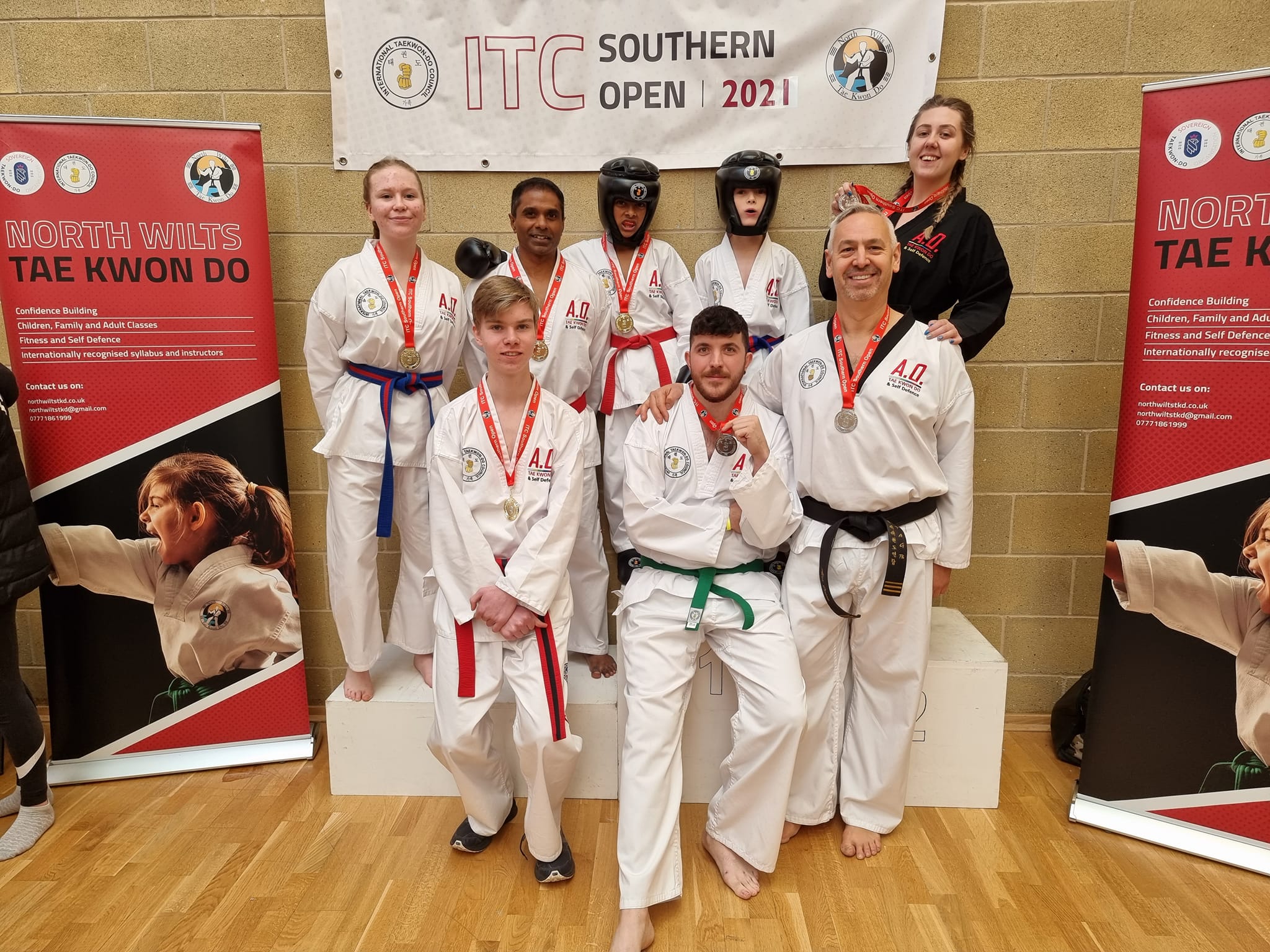 Romsey Club ITC Southern competition 2021 medal winners