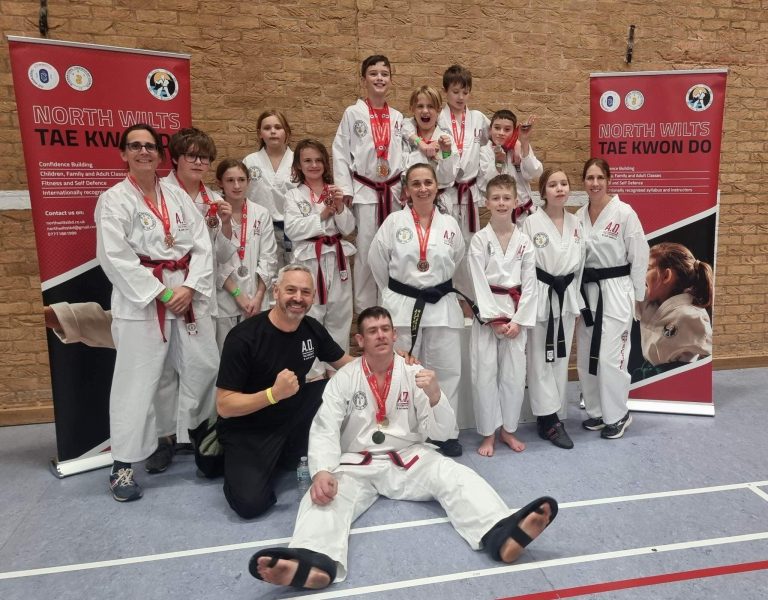 A.O. Taekwondo Club Chippenham competition ITC Southern Open for families adults and kids