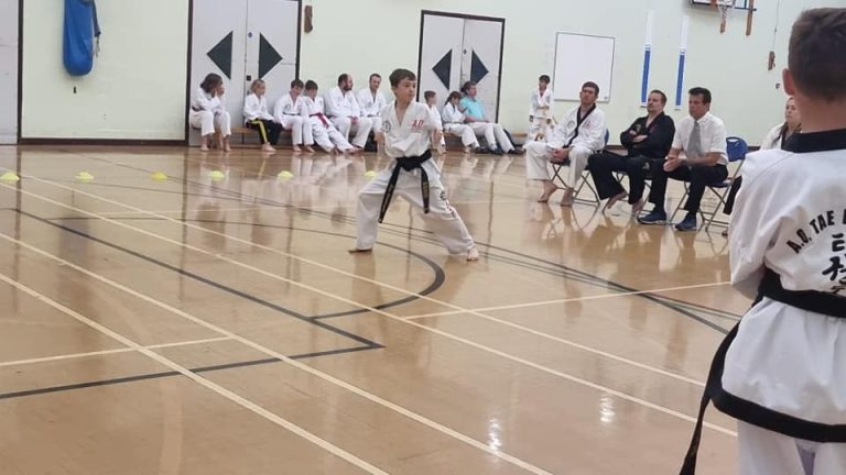 Romsey Taekwondo competition. Martial Arts for Families and Adults